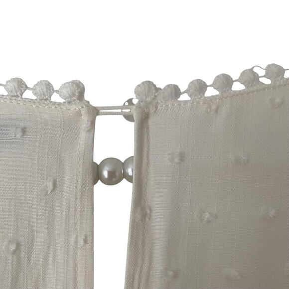 Baltic Born Rayne Deep V White Pin-tuck Maxi dress size large - Picture 10 of 12